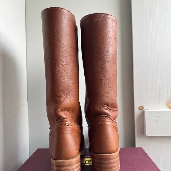 EUC Frye Campus Tan Boots 7.5 - Picture 5 of 9